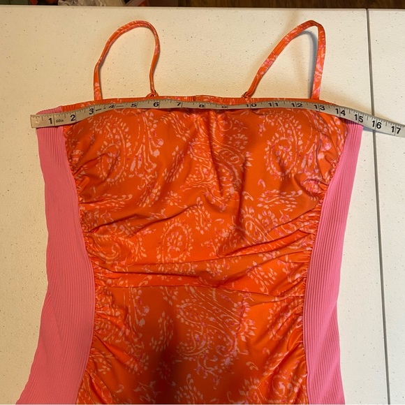 Hermoza Lupe One Piece Swimsuit Paisley Days size 14/ large EUC - Picture 8 of 8